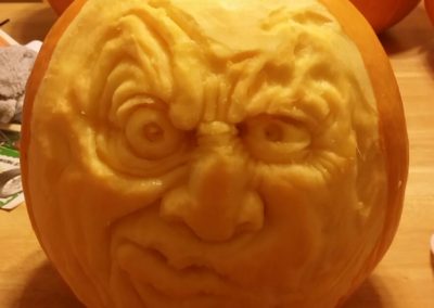 Funny Face Pumpkin